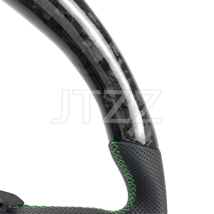 Para <span class=keywords><strong>Audi</strong></span> A3 A4 A6 C7 <span class=keywords><strong>2012</strong></span> 213 2014 2015 2016 volante de fibra de carbono forjado actualización <span class=keywords><strong>interior</strong></span> del coche - Product Image 5
