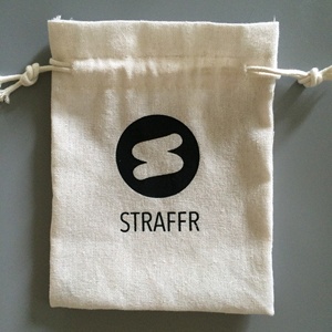 Tùy Chỉnh Sang Trọng Logo Gai Dầu Bông Rút Ra Chuỗi Túi Với Bông Dây Rút Vải Lanh Mịn Túi - Product Image 3