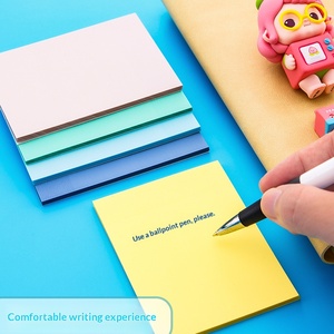 Morandi Color Transparent PET <b>Sticky</b> <b>Notes</b> Self Adhesive Minimalist Ins Tearable Memo Labels For Student <b>Note</b> Taking - Product Image 3