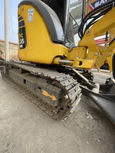 Haute efficacité 3.5 tonnes Mini taille d'occasion Komatsu Pc35/Pc55/Pc60 moteur de pompe à moteur d'excavatrice sur chenilles hydraulique 0.45mÂ ³ - Product Image 6