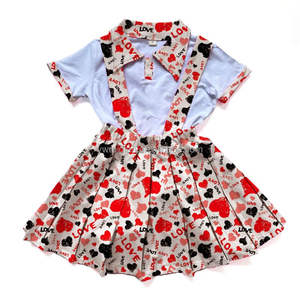 कस्टम बच्चों के लिए निर्माता 6 -9 साल के कपड़े बच्चों के लिए बच्चों के लिए कपड़े युवा लड़की 2 पीसी शॉर्ट सेट - Product Image 1