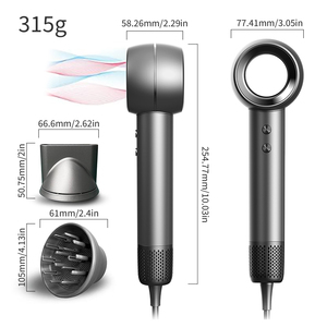 Secador de Pelo Profesional Portátil de Alta Velocidad con Iones Negativos, Juego de Cepillos de Salón, con Difusor, 110,000 RPM, para Uso Doméstico - Product Image 6