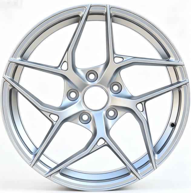 Racing Alloy Wheel - Lightweight and High Performance - Sandblasted Black Surface Treatment - Aluminum Alloy Material