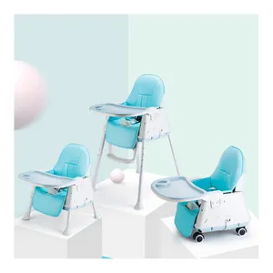 Rehausseur de chaises pliantes pour bébé, Standard européen, pour manger, facile à pousser