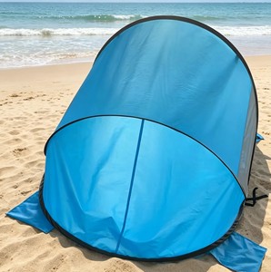 Tenda da Campeggio Istantanea di Alta Qualità per <span class=keywords><strong>4</strong></span> Persone, Quattro Stagioni, Doppio Strato, Pali in Fibra di Vetro, UPF 50+, Impermeabile, con Rete, Tenda Pop-Up per il Sole - Product Image 3