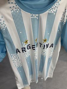 2026年サッカーユニフォーム半袖メッシュスタンドカラー無地メンズブラジルアルゼンチンジャーマンフランスファンジャケットサマー - Product Image 4