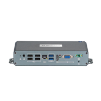 Mini PC Industrial In-tel Celeron N3150 de Cuatro Núcleos, 2*RS232, 2*RS232/485, 1*LAN, Pantalla Dual HD-MI+VGA, Controlador Win10/11 Linux