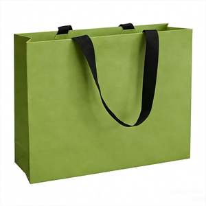 Sac cadeau de luxe personnalisé - Emballage en carton recyclé/carton ivoire - Product Image 2