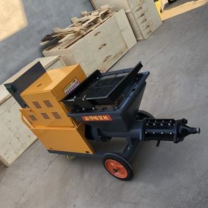 Máquina Pulverizadora de Mortero Pequeña para Interiores, Pulverizador de Masilla y Mortero para Paredes, Máquina para Aplicar Mortero en Paredes - Product Image 4
