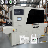 Impresora de Inyección de Tinta UV de Una Sola Pasada NOVIX, Automática de Alta Velocidad 120m/h, Control PLC, Máquina de Impresión de Bolsas y Sobres de Plástico