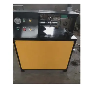 Mesin Punching Baja Hidrolik Manual Presisi Tinggi Mesin Punching Lubang Persegi Bulat Silinder Tunggal Elektrik