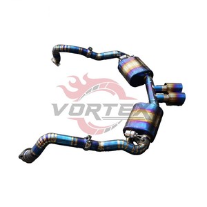 Sistema de escape de titanio Vortex Exotic Sound Valvetronic compatible con Porsche Boxster Cayman 987.1 987.2 981 Performance. Garantía de 2 años. - Product Image 3