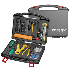 8 1 Muti-Modular RJ45 Crimper <span class=keywords><strong>Kit</strong></span> Steel StrippingCuttingCrimping Pass para RJ12 RJ11 Connector Network Rj45 Crimping <span class=keywords><strong>Tool</strong></span> <span class=keywords><strong>Kit</strong></span> - Product Image 1