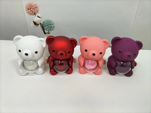 Nuova Collezione 2024: Set di Collana e <span class=keywords><strong>Anello</strong></span> a Forma di Orsacchiotto con Rosa Stabilizzata in Scatola Rotante per Regali Creativi di San Valentino - Product Image 4