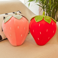 2020 Fabriek Groothandel Hot Selling ZONOBLE Schattig Fruit Pluche Speelgoed Kussen Aardbei Ananas Kussen Zhejiang