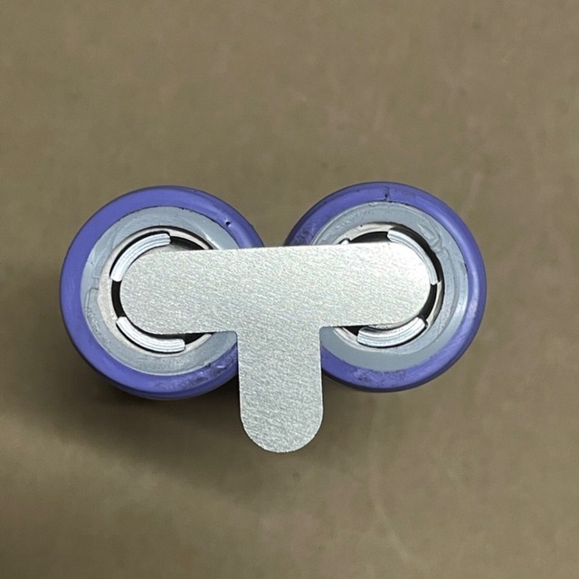 21700 Lithium Battery Electric Vehicle T-Shaped Spot-Welding Connecting Tabs Nickel-Plated Steel Strip 0.12mm Thickness One