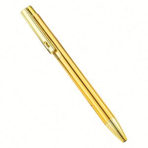 Wholesale Custom Logo 1.0Mm Business Gift Promotional Office Stationery <b>Retractable</b> Metal Ballpoint <b>Pens</b> - Product Image 1