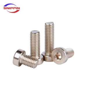Vis à tête cylindrique hexagonale à faible encombrement DIN 7984 de grade 12.9, nickelée, M5 M6, pour assemblage à faible espacement - Product Image 3