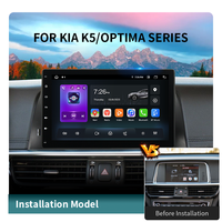 KLYDE-Autoradio Android pour KIA Optima K5 2011-2021 Multimédia, Écran QLED, Autoradio BT5.0 CarPlay
