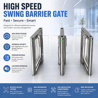 Torniquete Automático de Alta Seguridad con Sistema de Control de Acceso Inteligente para Entrada Comercial, Suministro de Fábrica