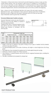Système de balustrade en verre trempé à profil en U haute résistance pour usage en salle de bain d'hôpital, parapet, terrasse, balcon, fixation au sol - Product Image 6