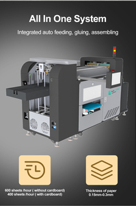 Macchina per involucro di libri con copertina rigida automatica per carichi pesanti per aziende di stampa - Product Image 6