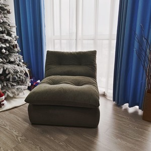 Sofá Puff Combinado de Estilo Patchwork, Suave y Cómodo, Nuevo Puff de Alta Gama, Sillón Reclinable Tipo <span class=keywords><strong>Oruga</strong></span> para Sala de Estar - Product Image 5