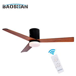 Ventilateur de plafond LED moderne avec télécommande, design actuel, pour salon et chambre à coucher, F5661-42, F5661 - Product Image 1