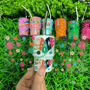 Osmo بالجملة 3 أونصة أوف Dtf كوب التفاف زودياك الزجاج يمكن التفاف الكرتون Libbey يلتف 3 أونصة طلقة صغيرة يلتف فوق بفوق بالة - Product Image 5