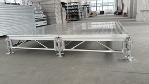 Plateformes <span class=keywords><strong>de</strong></span> Scène Modulaires, Scène <span class=keywords><strong>en</strong></span> Treillis, <span class=keywords><strong>Plateforme</strong></span> <span class=keywords><strong>de</strong></span> Scène Extérieure, <span class=keywords><strong>Musique</strong></span>, Concert Mobile, Événement, Mariage, Portable, Charge <span class=keywords><strong>de</strong></span> 1000 kg - Product Image 4