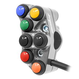 Interruttore Manubrio Sinistro per Triumph Street Triple 765 R (Titanio) - Product Image 2