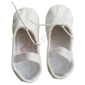 Zapatos de Ballet de cuero elástico para mujer, calzado de calidad - Product Image 2