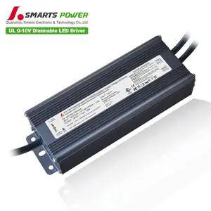 Fuente de alimentación conmutada, luces led empotradas regulables de 0-10v, 1-10V, controlador de voltaje constante de 120w, 12v y 24v