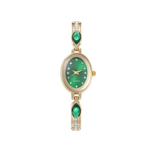 Nouvelle montre-bracelet elliptique tendance et élégante, montre à quartz de niche pour femme - Product Image 1