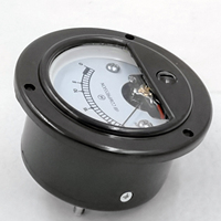 Ampèremètre analogique CC de haute qualité et ampèremètre analogique de panneau avec panneau analogique rond, ampèremètre CC 500uA pour audio Db