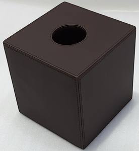 Boîte à mouchoirs en similicuir et tissu en filet de qualité supérieure - Product Image 3