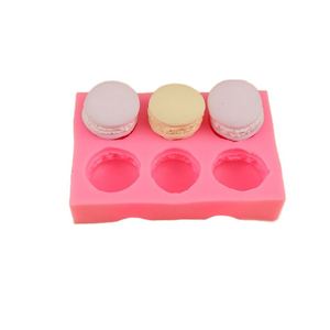 3D Macaron Silicone Mold, Macaron & Hamburger Baking Mould, Candle & Muffin Pan, Cake Decorating, <b>Mini</b> <b>Soap</b> & Bath Bomb Mold - Product Image 1