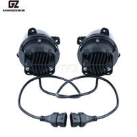 GOODZOOM Lampe antibrouillard 3 pouces pour projecteur de voiture 6000K 10-60V Lampe antibrouillard pour voiture 56 W/paire