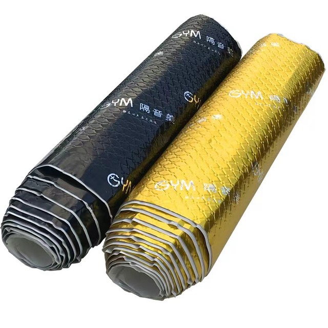 Bufu Eco-Friendly Anti-Aging Butyl Rubber Car Sound Deadening Damping Sheets for Doors Floors (2mm Thick)