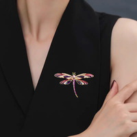 Broche en émail vintage XILIANGFEIZI, libellule, bijoux de haute qualité, pour cadeau de mariage, fête, accessoires unisexes