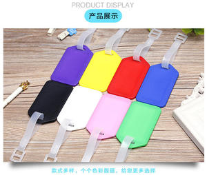 ป้ายติดกระเป๋าเดินทาง PVC ทนทาน |   สิ่งอำนวยความสะดวกในโรงแรมแบบกำหนดเองพร้อมหมายเลขห้อง |   อุปกรณ์เสริมการเดินทางเพื่อการส่งเสริมการขาย - Product Image 5