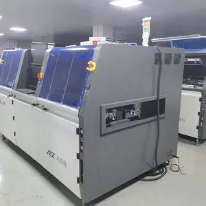 Electronic production machinery automatic preheating DIP lead free pcb welding smt selective wave soldering machine