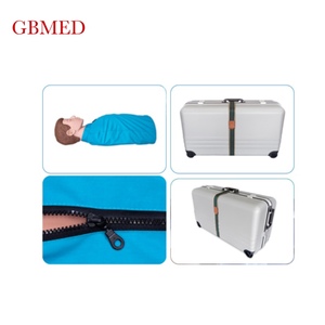 Estuche de plástico duro Maniquí de entrenamiento de RCP de medio cuerpo Configuración básica para ciencia médica-Modelo de cuerpo humano - Product Image 6