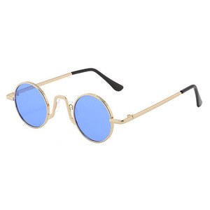 Lunettes de soleil pas chères, rondes, pour femmes, en métal, tendance, lunettes de soleil à la mode, lunettes de soleil pour femmes, lunettes de soleil de créateur - Product Image 1
