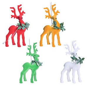 Décoration <span class=keywords><strong>de</strong></span> Noël colorée en forme d'elfe pour arbre artificiel, en plastique durable, ornement festif écologique pour intérieur, cadeau - Product Image 5
