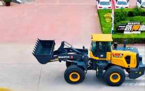 รถตักล้อยางไฮดรอลิก SHANTUI 5 ตัน รุ่น L53-G ขับเคลื่อน 4 ล้อ แบบมีข้อต่อ มีสินค้าในสต็อก - Product Image 4