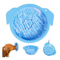 Bol pour chien pliable multifonction en silicone écologique pour voyage et alimentation lente