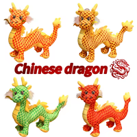 Peluche rembourrée du fabricant nouvellement conçu style chinois doux dragon peluche rempli anime jouets en peluche cadeau pour enfants