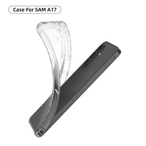 Para Samsung <span class=keywords><strong>Galaxy</strong></span> A17 Clear Case, Shock-Absorption Reforzado Corner Slim Flexible Soft TPU Phone Cover para Samsung <span class=keywords><strong>Galaxy</strong></span> A17 - Product Image 4