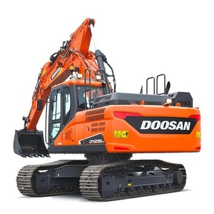 Excavadora de cadenas Develon DX235LCR de 24 toneladas con reducción de giro de cola, excavadora hidráulica para construcción en espacios confinados - Product Image 5